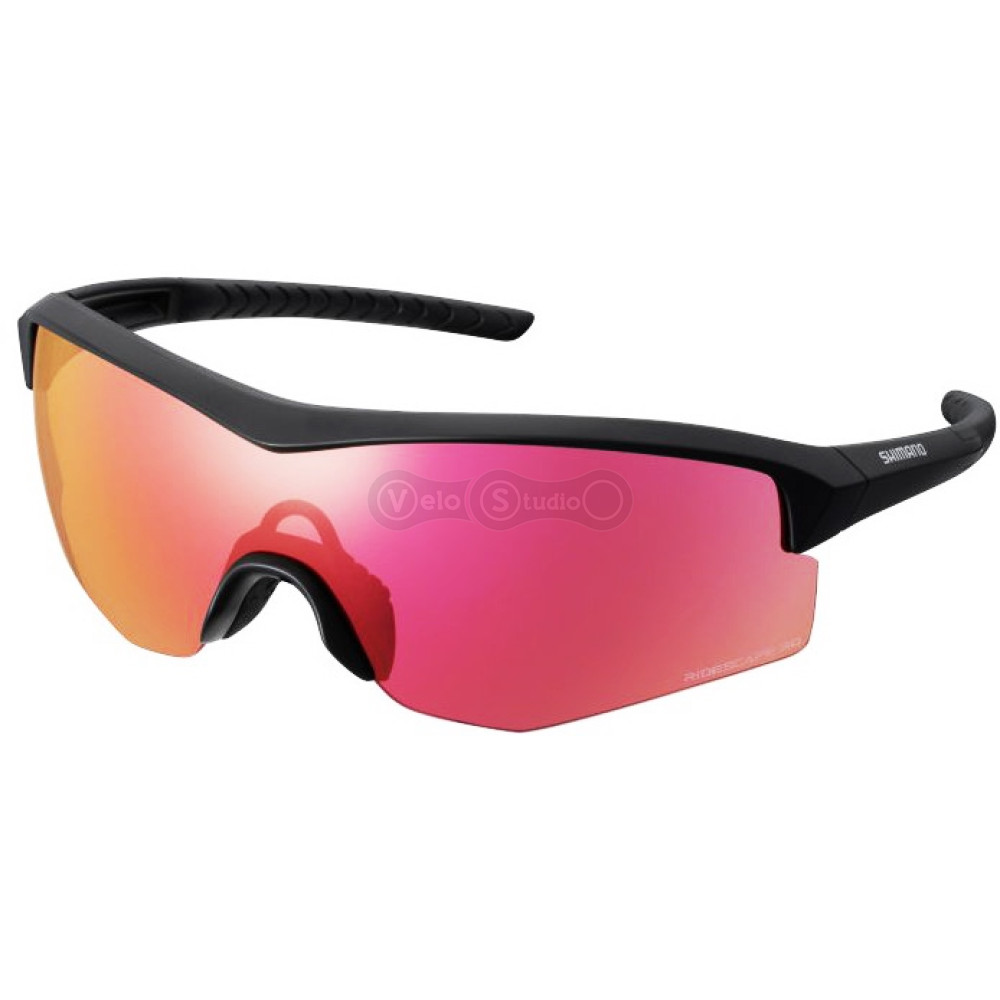 Вело очки Shimano Spark Ridescape Road чёрные матовые