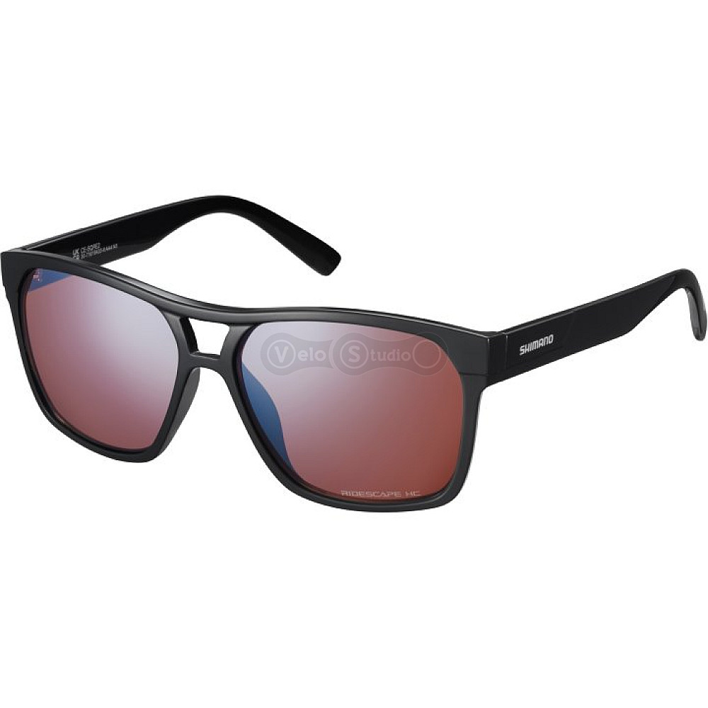 Вело очки Shimano Square Ridescape High Contrast чёрные