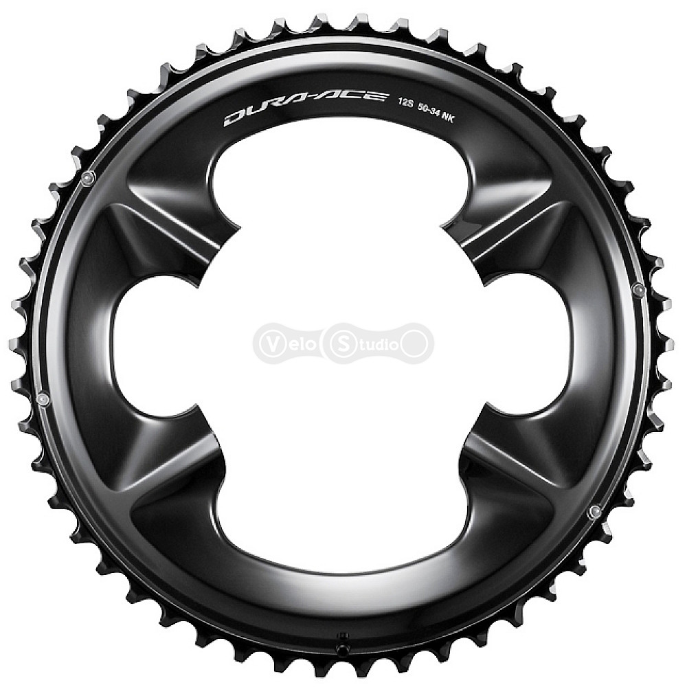 Зірка шатунів Shimano FC-R9200 DURA ACE 50 зубів, NK для 50-34T, 12 швидкостей