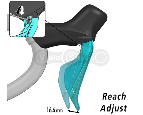 Гальмо гідравлічне Shimano R7170 105 заднє 12 швидкостей