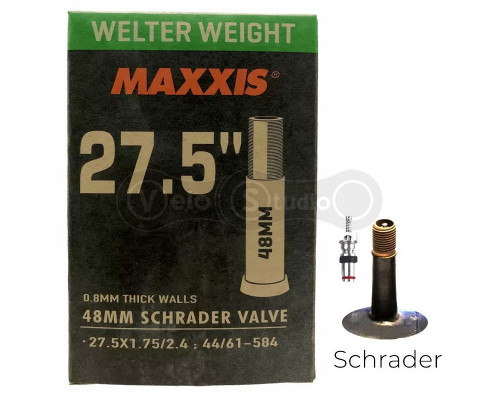 Камера Maxxis Welter Weight 27,5x1.75-2.40 AV 48 мм