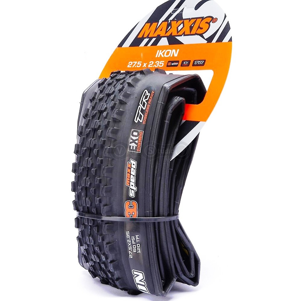 Вело покришка Maxxis Ikon 27.5x2.35, складана, 3CS/EXO/TR, 120TPI