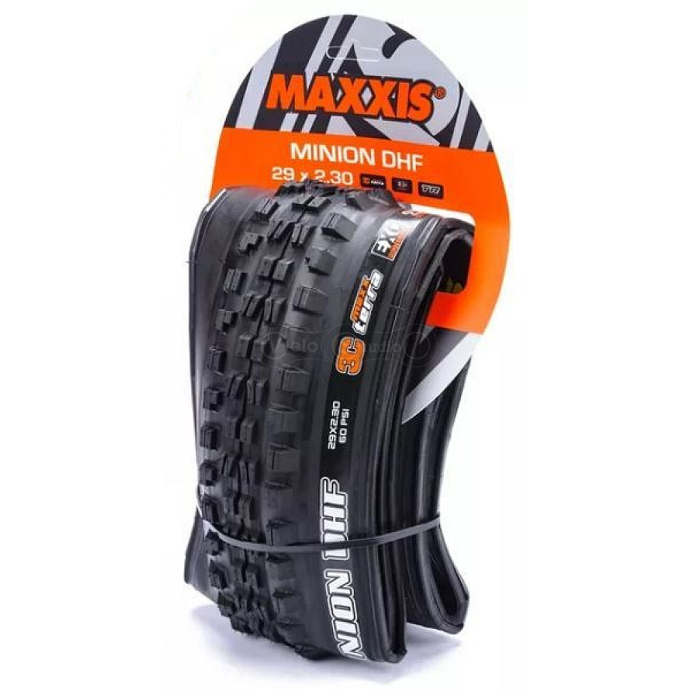 Вело покришка Maxxis Minion DHF 29X2.30, складана, 3CT/EXO/TR, 60TPI, передня