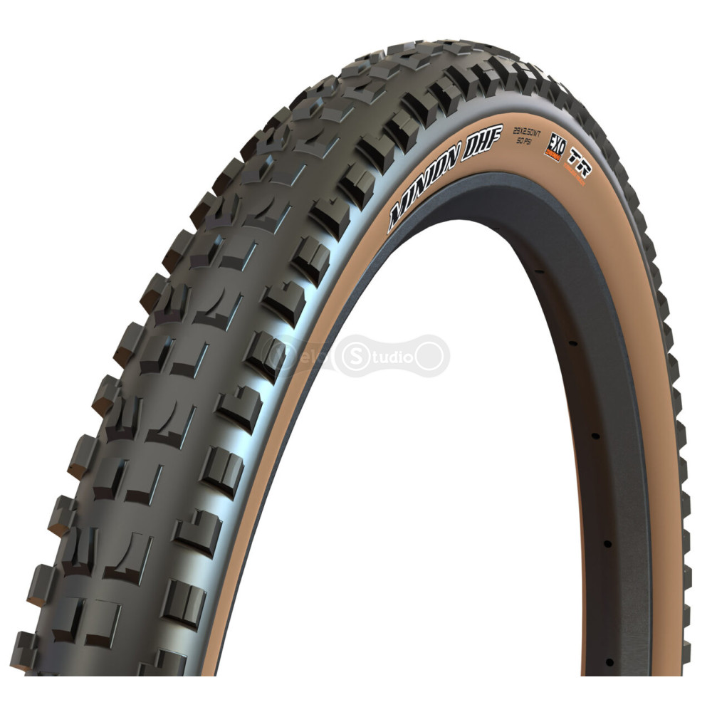 Вело покришка Maxxis Minion DHF 29X2.50WT, складана, EXO/TR/TANWALL, передня