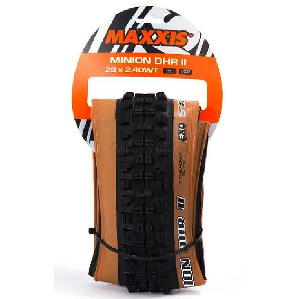 Вело покришка Maxxis Minion DHR II 29x2.40WT, складана, EXO/TR/TANWALL, 60TPI, задня