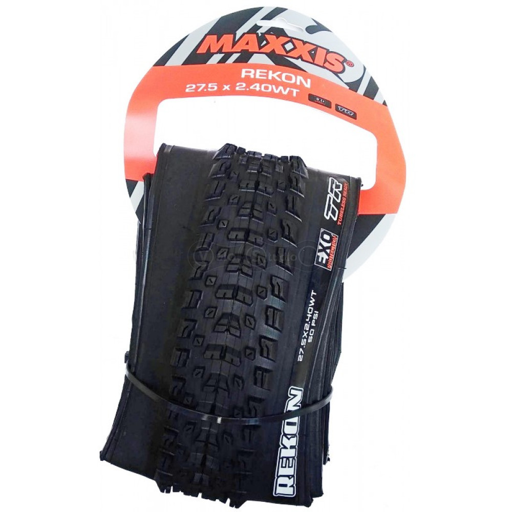 Вело покришка Maxxis Rekon 27.5X2.40WT, складана, 3CT/EXO/TR, 60TPI
