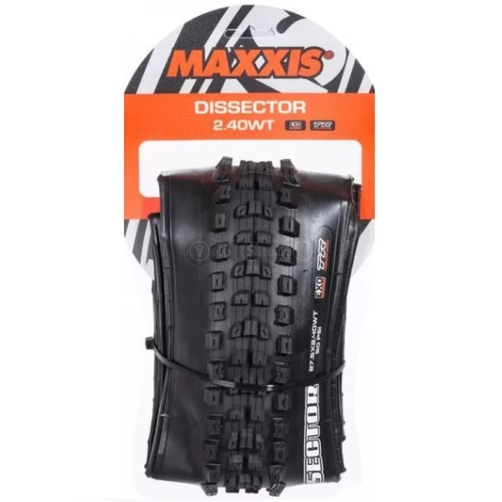 Вело покришка Maxxis Dissector 29x2.40WT, складана, EXO/TR, 60TPI