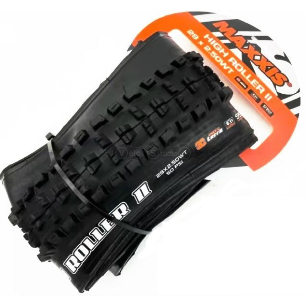 Вело покрышка Maxxis High Roller II 29x2.50WT, складная, 3CT/EXO/TR, 60TPI