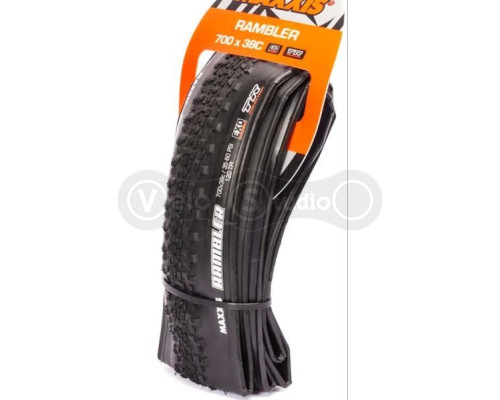 Вело покрышка Maxxis Rambler 700x38C, SILKSHIELD/TR, 60TPI