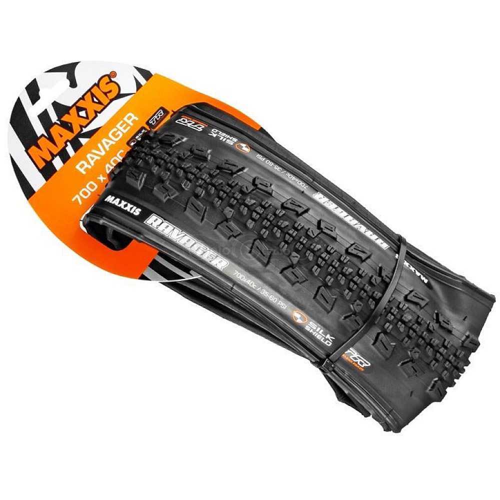 Вело покрышка Maxxis Ravager 700x40C, EXO/TR, 120TPI