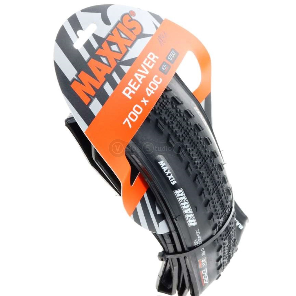 Вело покрышка Maxxis Reaver 700x40C, EXO/TR, 120TPI