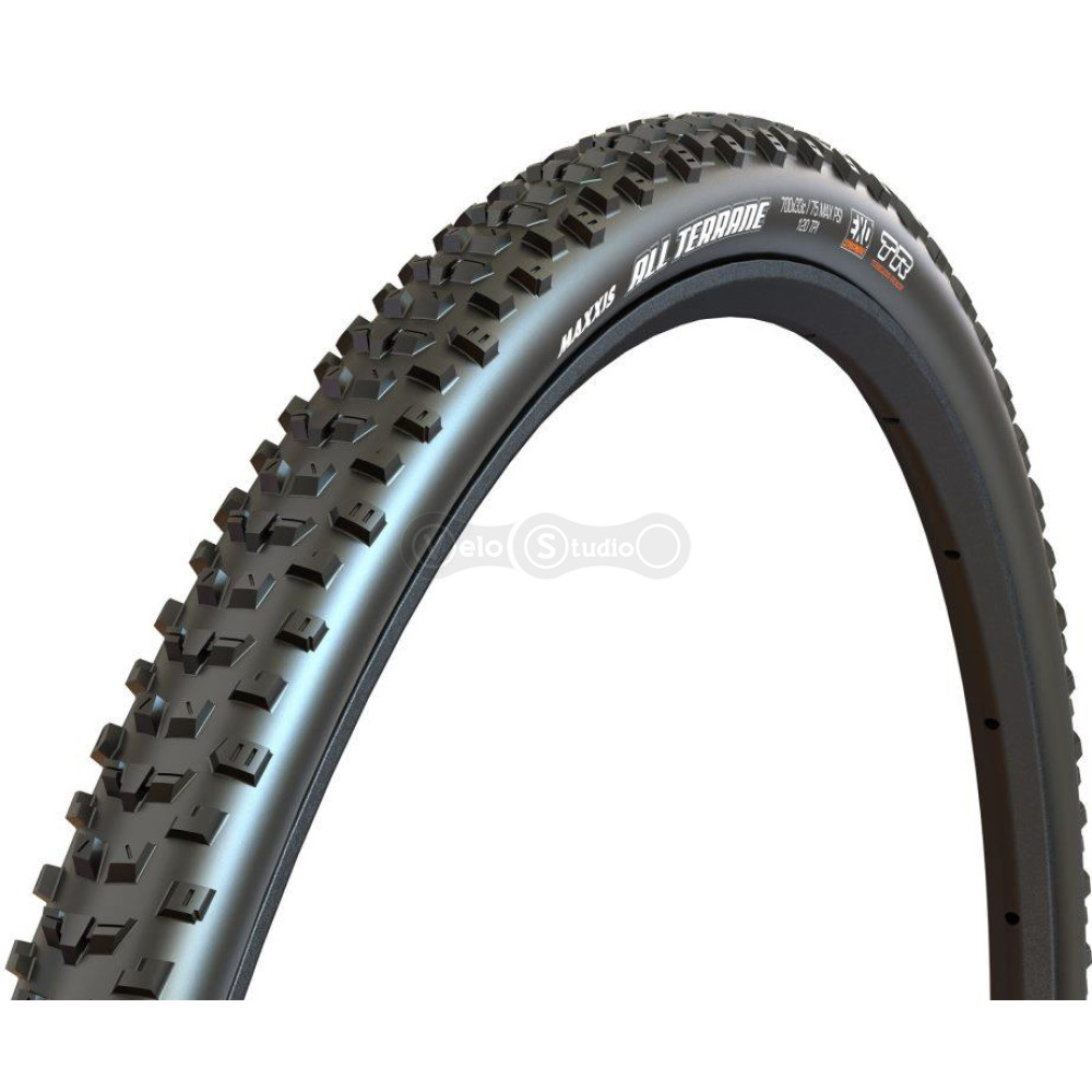 Вело покрышка Maxxis All Terrane 700x33C, Carbon Fiber EXO/TR, 120TPI