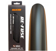 Вело покрышка Maxxis RE-FUSE 700x28C, складная, MaxxShield, 60TPI