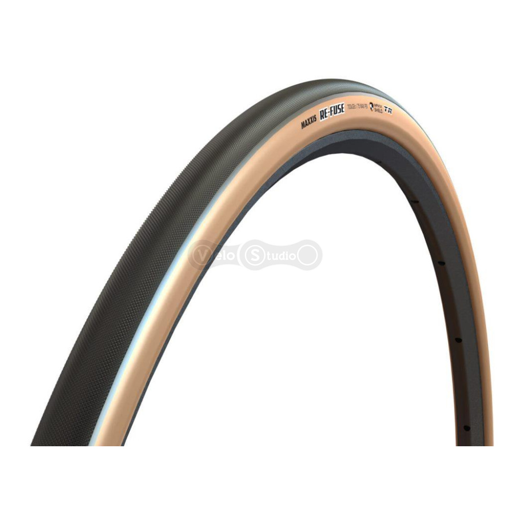 Вело покрышка Maxxis RE-FUSE 700x32C, Carbon Fiber MaxxShield/TR/TANWALL, 60TPI