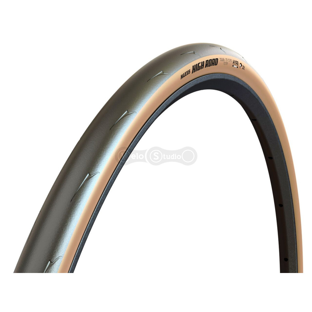 Вело покрышка Maxxis High Road 700x25C, Carbon Fiber HYPR/K2/ONE70/TR/TANWALLL,170TPI