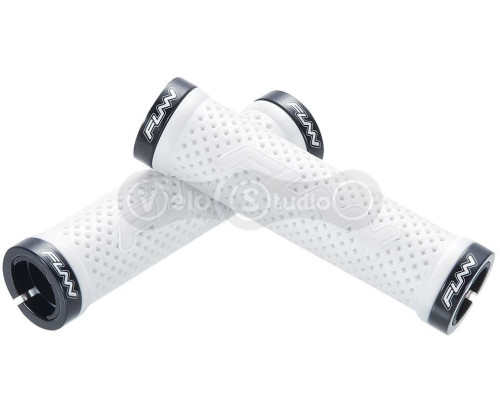 Грипси FUNN Combat II, два замки, 130 мм білі
