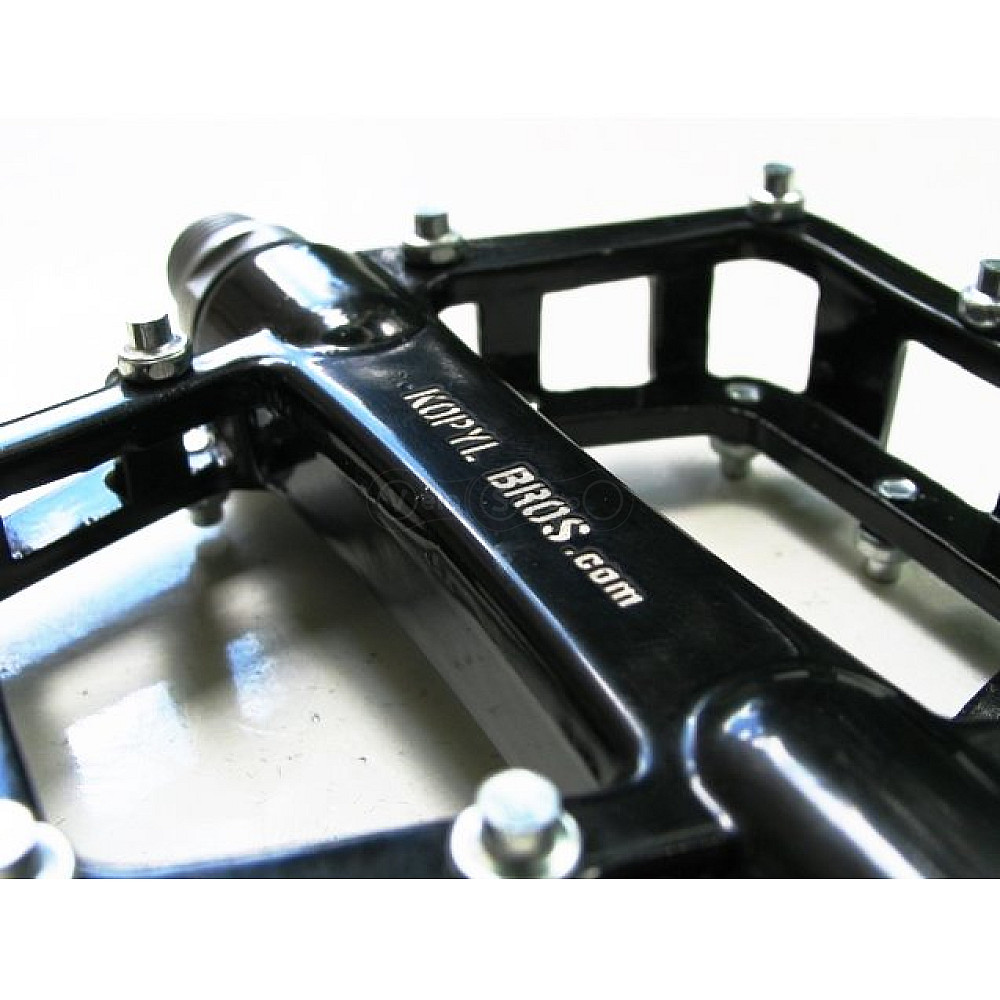 Педалі Kopyl Bros Cage Pedals алюміній, промпідшипник, змінні шипи, чорні