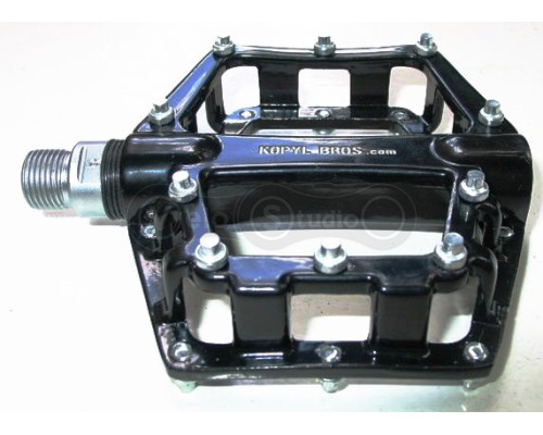 Педали Kopyl Bros Cage Pedals алюминий, промподшипник, сменные шипы, чёрные