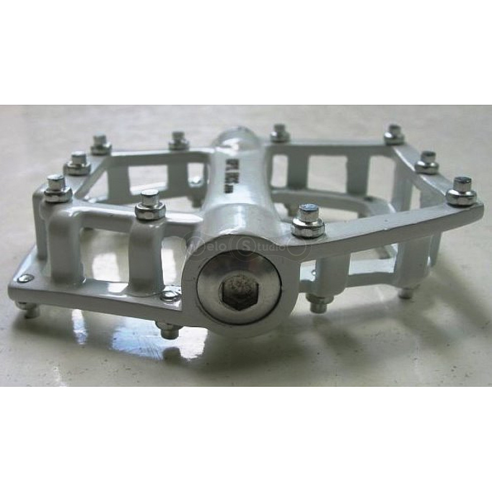 Педалі Kopyl Bros Cage Pedals алюміній, промпідшипник, змінні шипи, білі