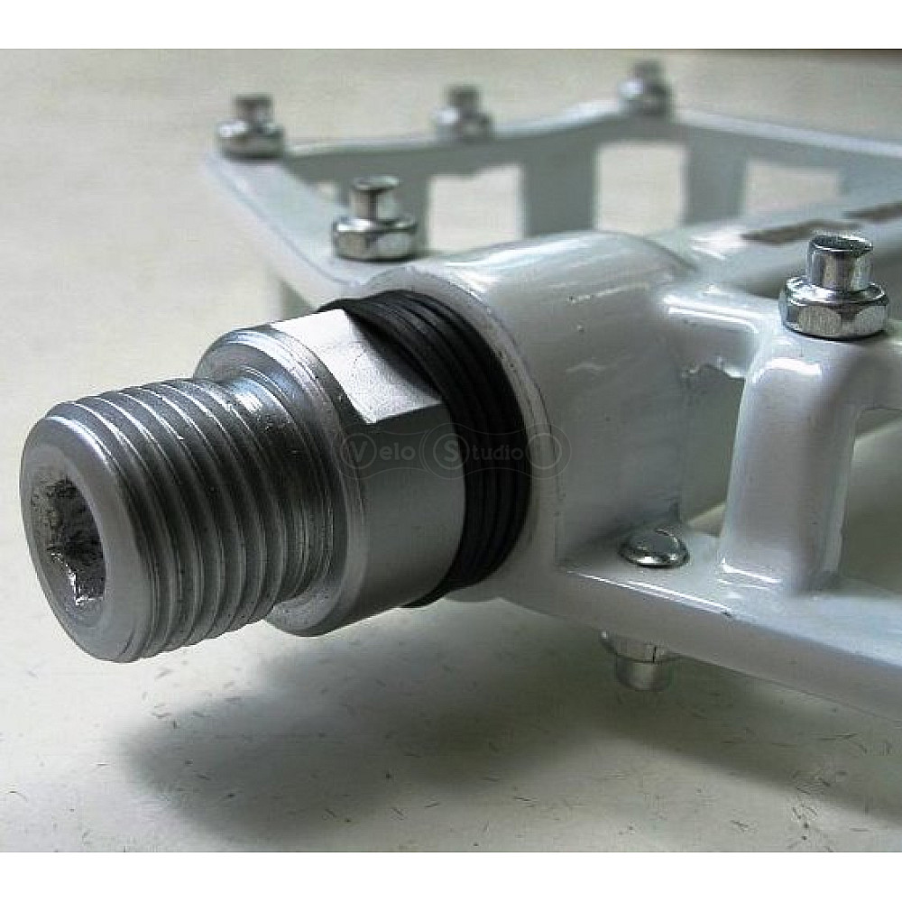 Педалі Kopyl Bros Cage Pedals алюміній, промпідшипник, змінні шипи, білі