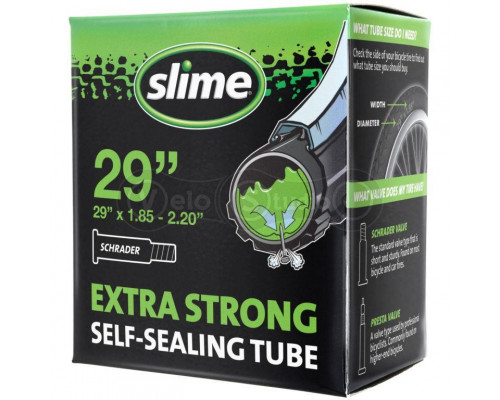 Велосипедная камера Slime Smart Tube 29 x 1.85 - 2.20 AV с герметиком