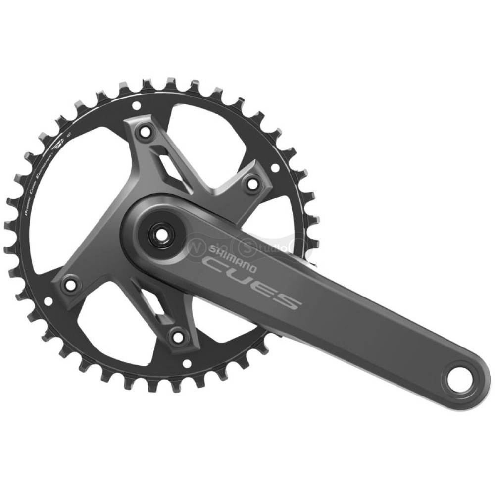 Шатуны Shimano FC-U6000-1 CUES 9-10-11 скоростей 40T Linkglide 175 мм