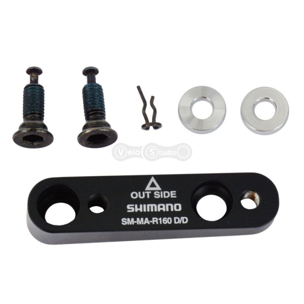 Адаптер Shimano SM-MA-R160DD задний для ротора 160 мм, Flat-Mount