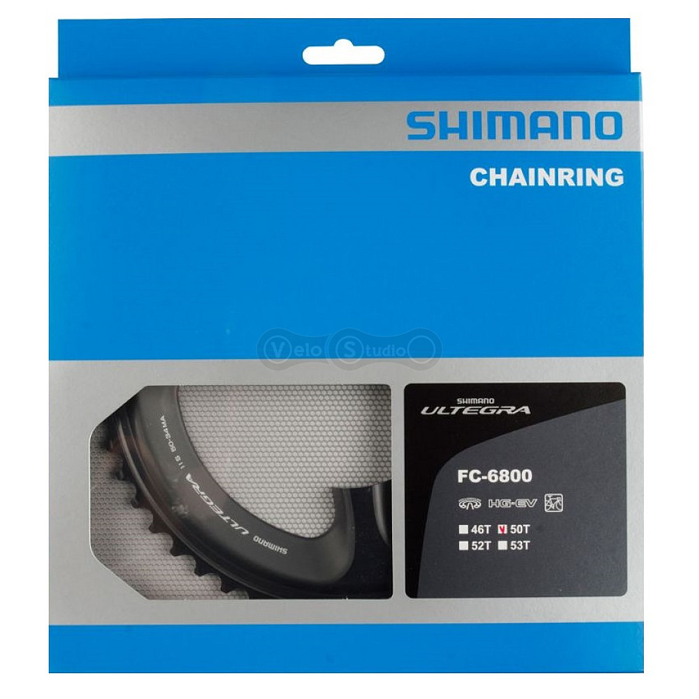 Звезда шатунов Shimano FC-6800 Ultegra 50 зубьев, для 50-34 11 скоростей