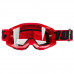 Очки-маска Ride 100% STRATA Goggle II Red - Clear Lens