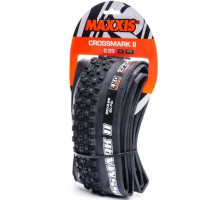 Вело покрышка Maxxis CrossMark II 26x2.25 складная, EXO/TR, 60TPI, 70a