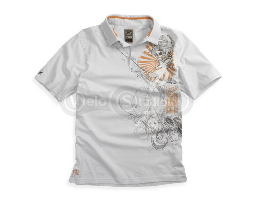 Поло FOX Inked Polo [Light Grey], S