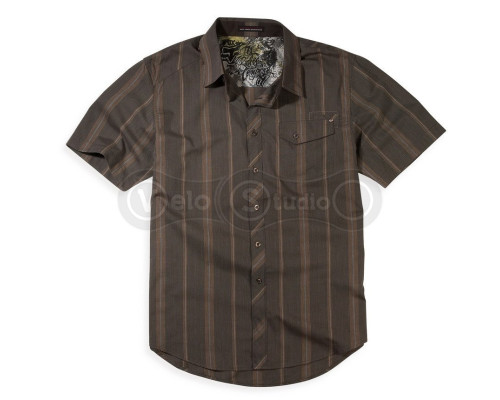 Рубашка FOX Monument Woven [Dark Brown], M