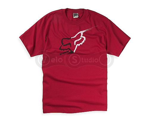 Футболка FOX Short Sleeve Tee - OPPOSITES [Red], XXL