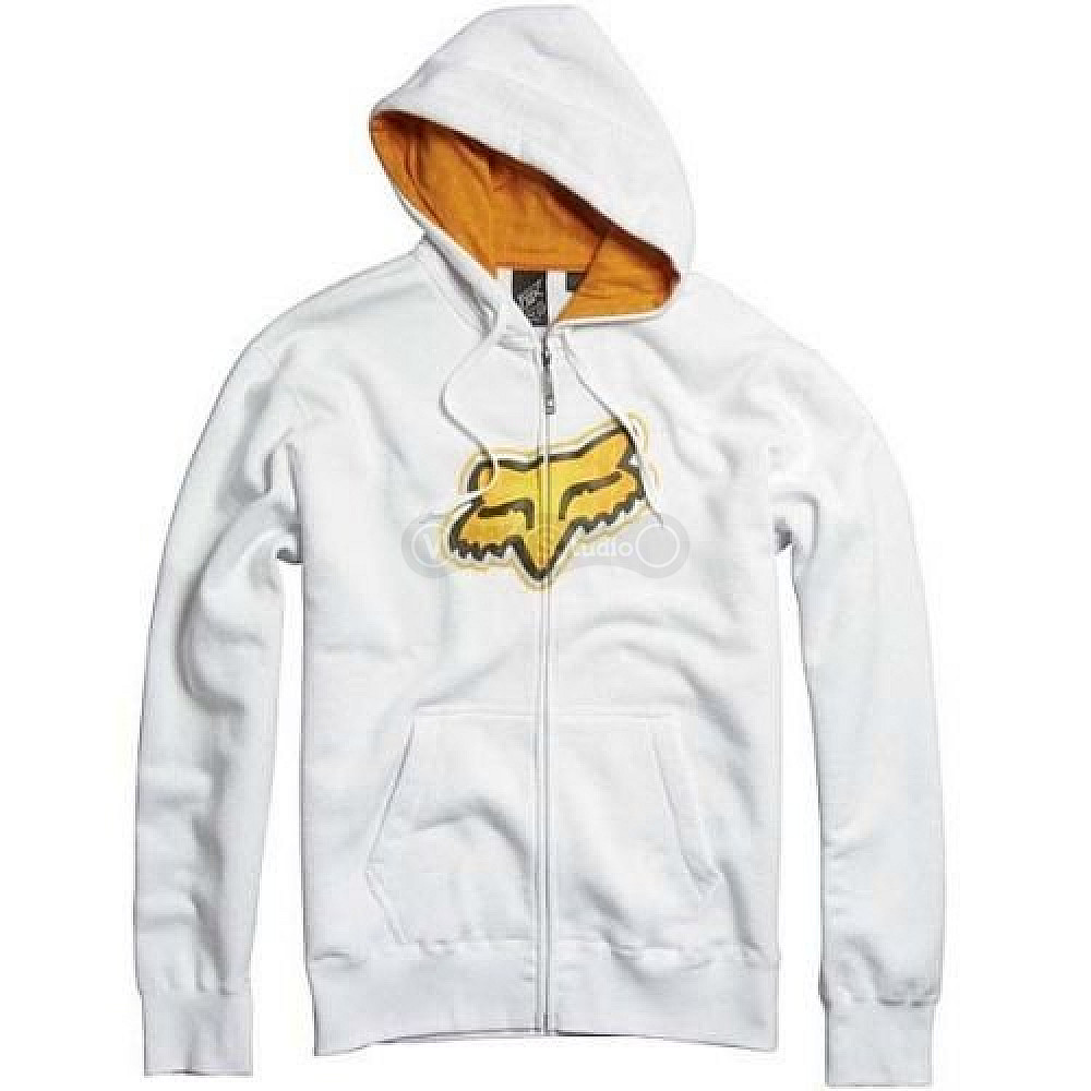 Толстовка FOX ZIP Hoodie - ANDO [White], M