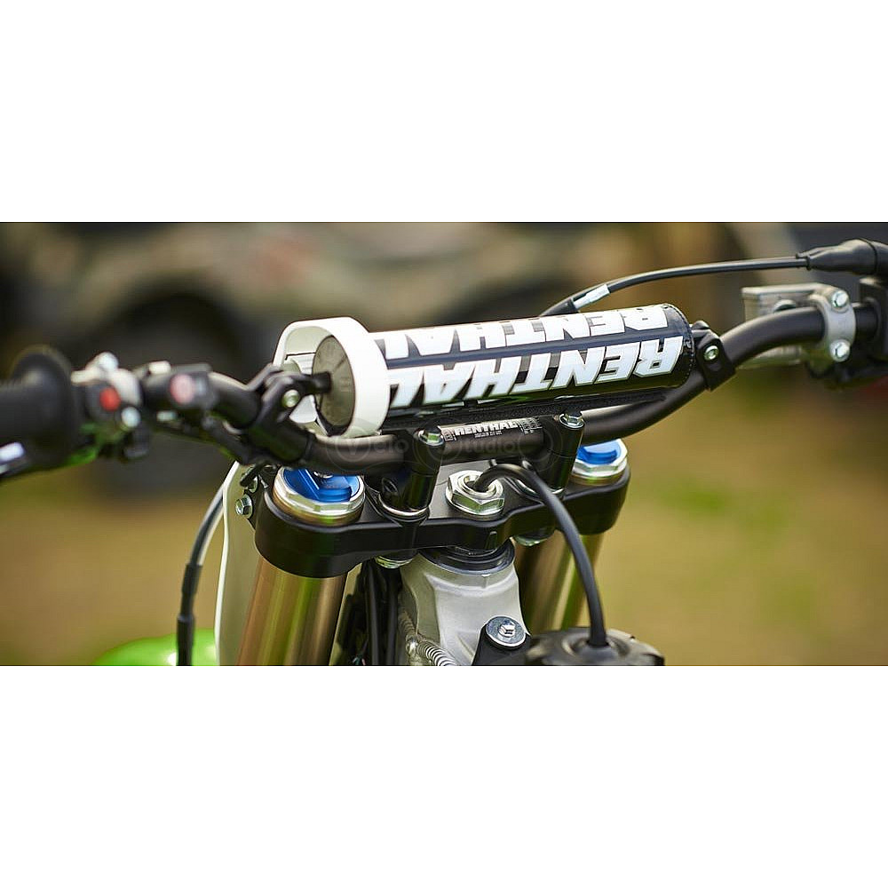 Руль Renthal 7/8 Handlebar 738 мм, подъём 87 мм [Black], KAWASAKI KX65