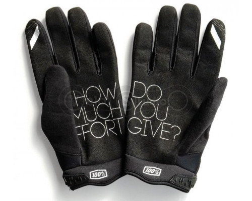 Детские зимние перчатки Ride 100% BRISKER Glove [Black], YL (7)