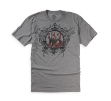 Футболка FOX HEATHERED Short Sleeve Tee - REACTION [Grey], XL