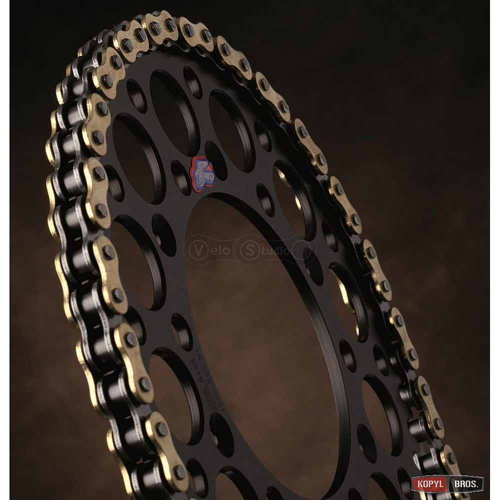 Цепь Renthal R3-3 Off-Road SRS Chain - 520 [Gold], 520-120L / Seal Ring