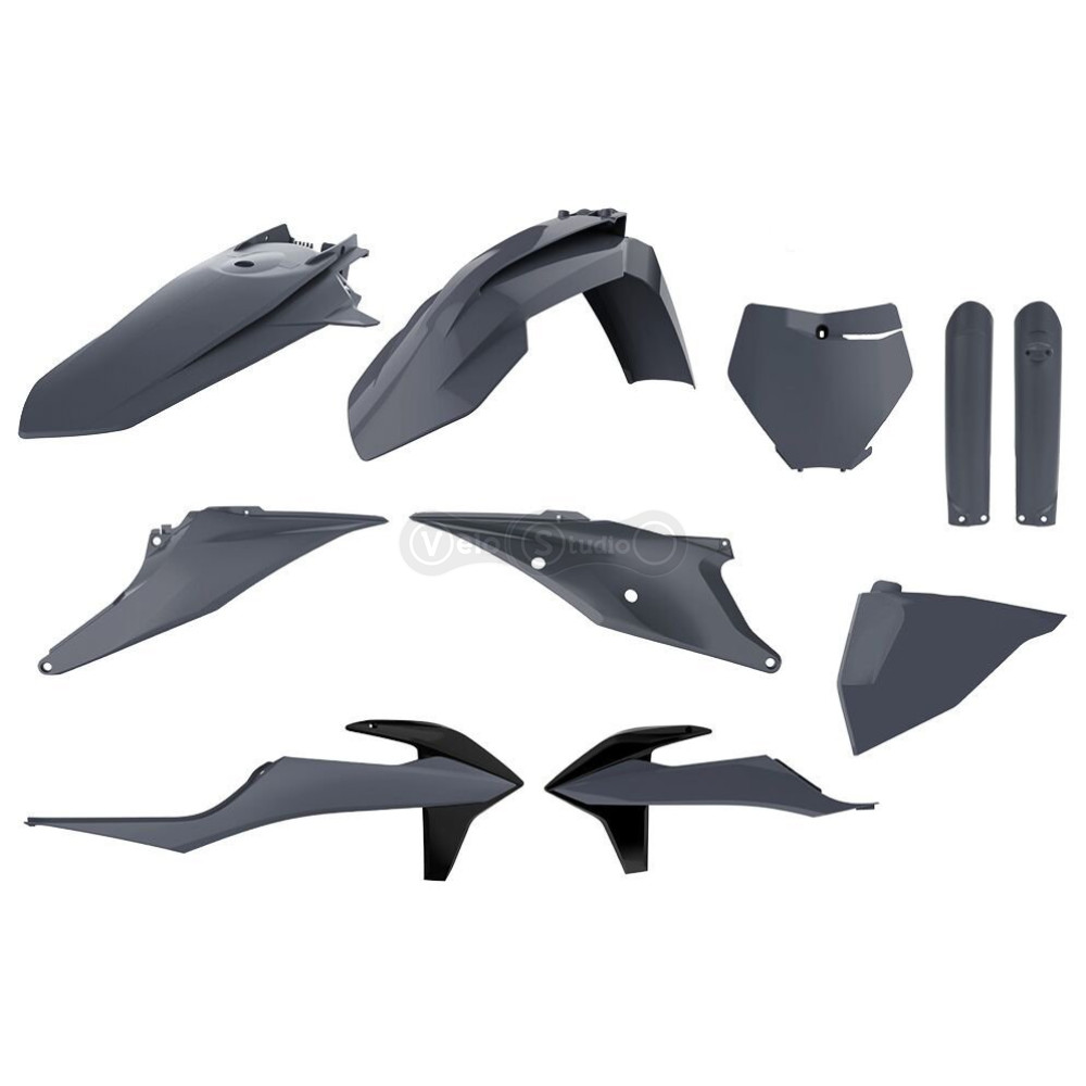 Пластик Polisport MX kit - KTM (19-) [Nardo Grey], KTM