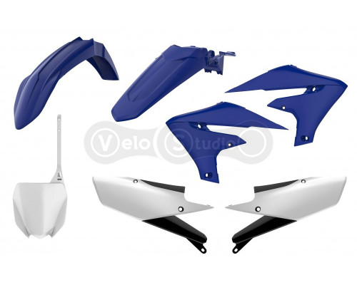 Пластик Polisport MX kit - Yamaha (19-) [Blue/White]