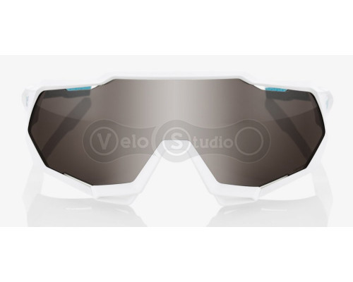 Очки Ride 100% SpeedTrap - BORA Hans Grohe Team White - HiPER Silver Mirror Lens