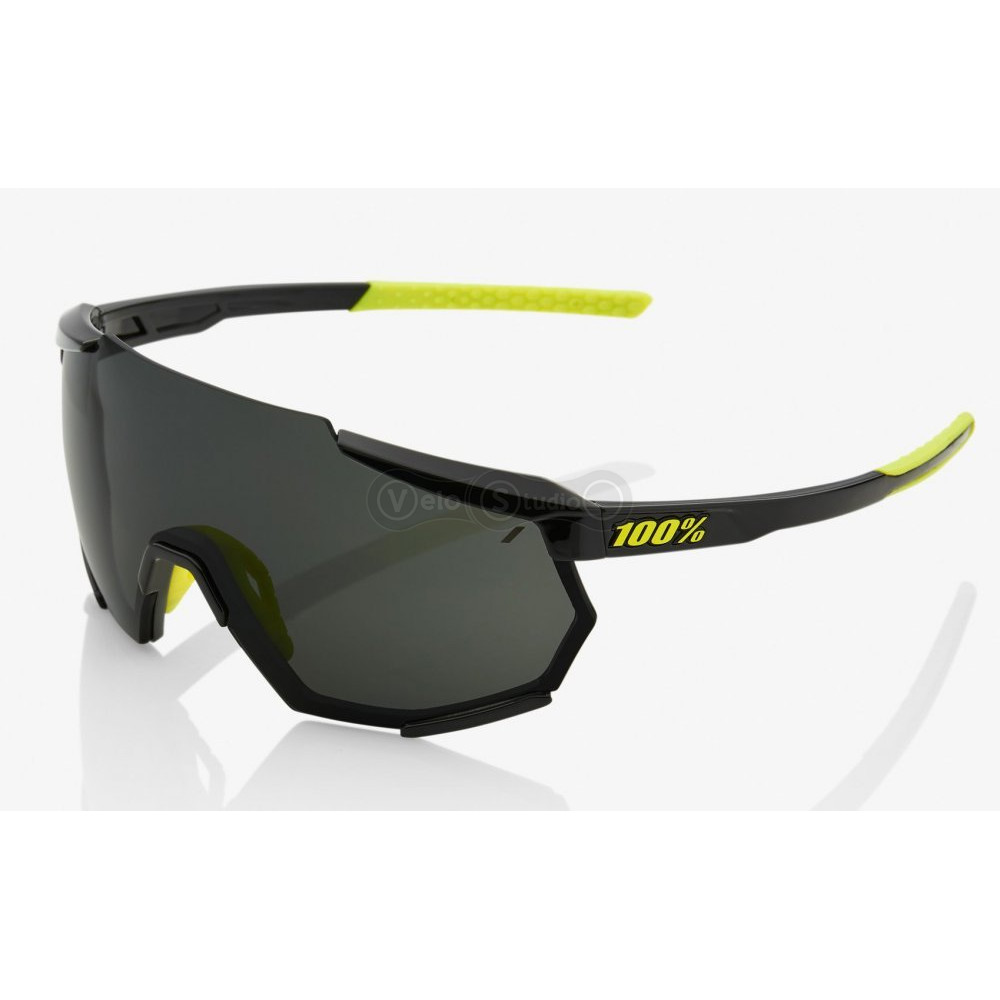 Очки Ride 100% RaceTrap - Gloss Black - Smoke Lens