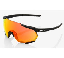 Окуляри Ride 100% RaceTrap - Soft Tact Black - HiPER Red Multilayer Mirror Lens