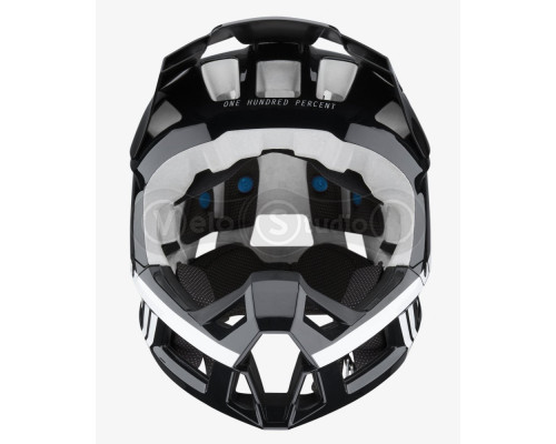 Шолом Ride 100% TRAJECTA Helmet [Black/White], L (58-61 см)