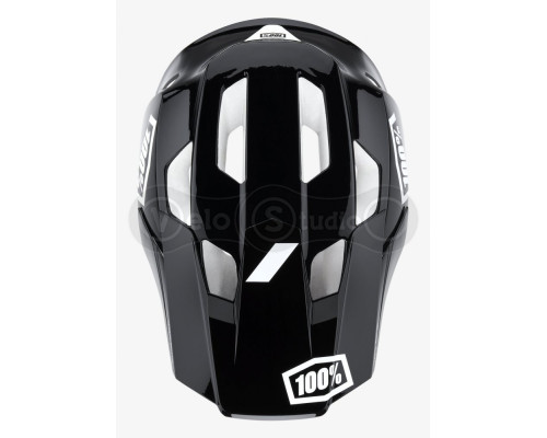 Шолом Ride 100% TRAJECTA Helmet [Black/White], L (58-61 см)