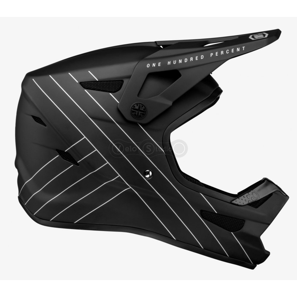 Шлем Ride 100% STATUS Helmet [Black], M (57-58 см)