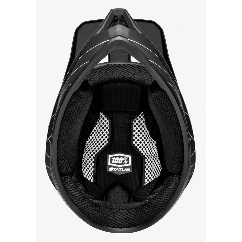 Шлем Ride 100% STATUS Helmet [Black], M (57-58 см)