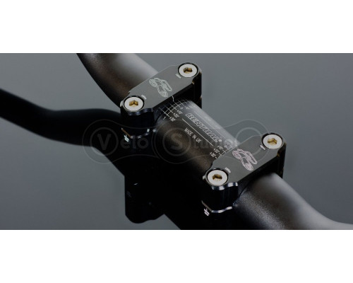 Крепление руля Renthal Bar Mounts D36 CL059 - Kawasaki, Offset 0 mm