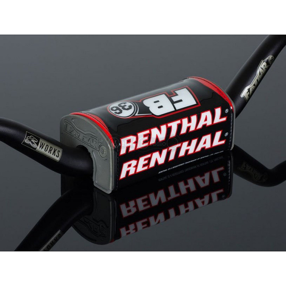 Кермо Renthal Fatbar® D36 Handlebar 807 мм, підйом 51 мм [Black], VILLOPOTO/STEWART