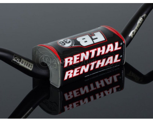 Кермо Renthal Fatbar® D36 Handlebar 804 мм, підйом 60 мм [Black], HONDA / KAWASAKI